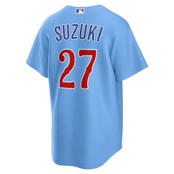 Seiya Suzuki Chicago Cubs Nike Alternate Replica Player Jersey - Light Blue