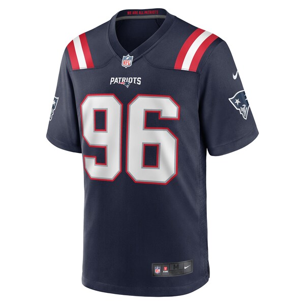 Eric Johnson II New England Patriots Nike  Game Jersey -  Navy