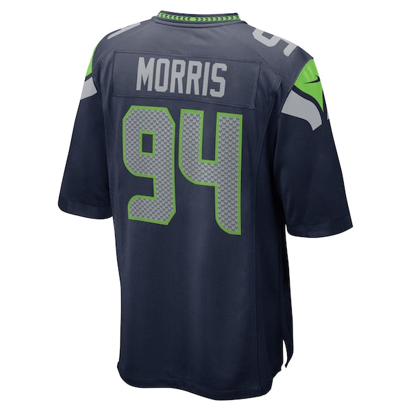 Mike Morris Seattle Seahawks Nike  Game Jersey - College Navy
