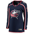 Charlie Coyle Columbus Blue Jackets  Women's Home Breakaway Jersey - Navy