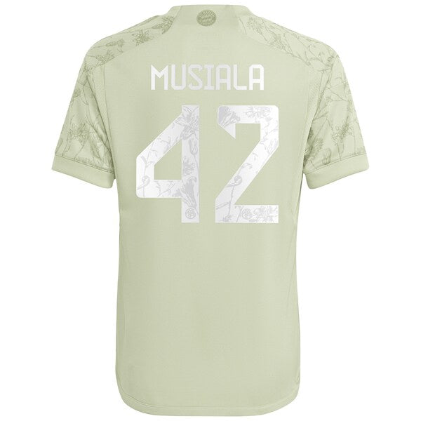 Jamal Musiala Bayern Munich adidas Youth 2023/24 Oktoberfest Replica Player Jersey - Green/White