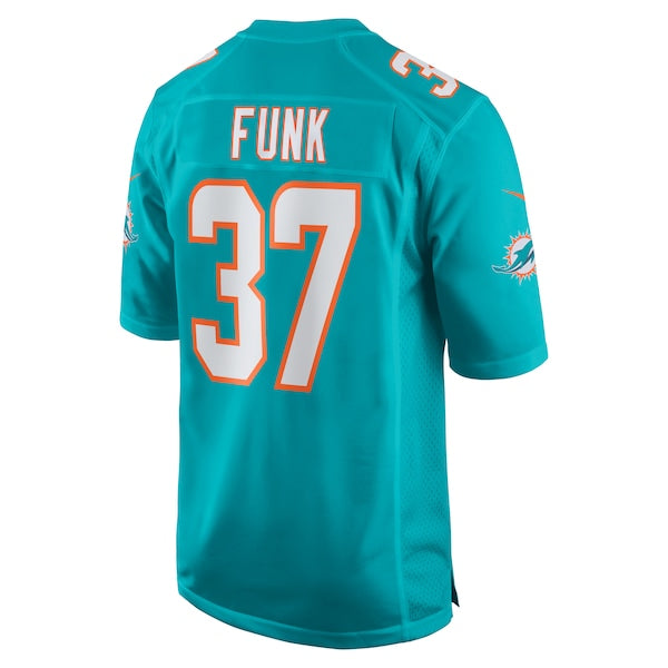 Jake Funk Miami Dolphins Nike  Game Jersey -  Aqua