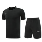 Nike Short Sleeve Training Jersey Set-ND02- Black