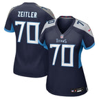 Kevin Zeitler Tennessee Titans Nike Women's Team Game Jersey -  Navy