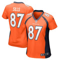 David Sills Denver Broncos Nike Women's Team Game Jersey -  Orange