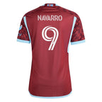 Rafael Navarro Colorado Rapids adidas 2024 One Flag Kit Authentic Player Jersey - Burgundy