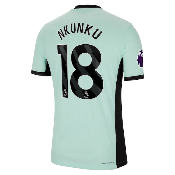 Christopher Nkunku Chelsea Nike 2023/24 Third Match Authentic Player Jersey - Mint