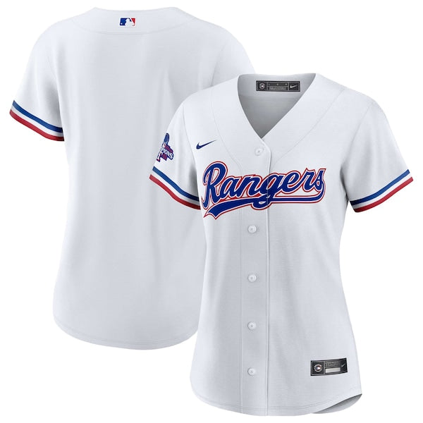 Texas Rangers Nike Women's Home 2023 World Series Champions Replica Team Jersey - White
