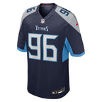 McTelvin Agim Tennessee Titans Nike Team Game Jersey -  Navy