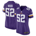 Jihad Ward Minnesota Vikings Nike Women's Team Game Jersey -  Purple