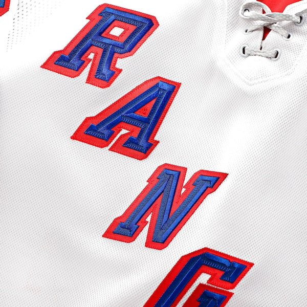 Artemi Panarin New York Rangers  Away Premium Jersey - White/Navy/Blue