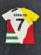 Cristiano Ronaldo All Club Football Logo Limited Edition Jersey