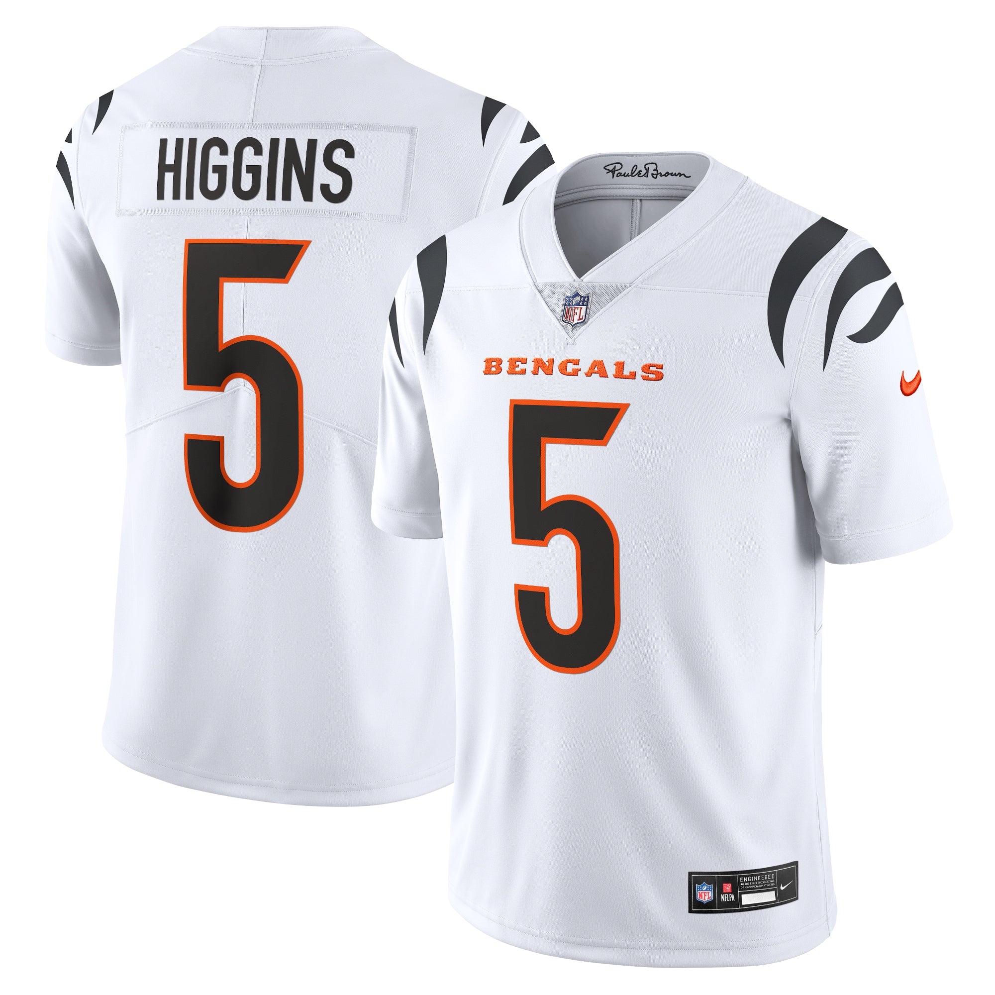 Tee Higgins Cincinnati Bengals Nike  Vapor Untouchable Limited Jersey - Black/White