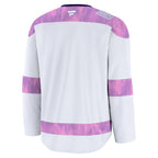 Carolina Hurricanes  2024 Hockey Fights Cancer Practice Jersey - White
