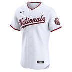 Luis Garcia Washington Nationals Nike Home Elite Player Jersey - White
