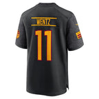 Carson Wentz Washington Commanders Nike Youth Alternate Game Jersey - Black/Burgundy/White