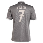 Vini Jr. Los Merengues adidas Originals 2024/25 Third Replica Player Jersey - Charcoal/White