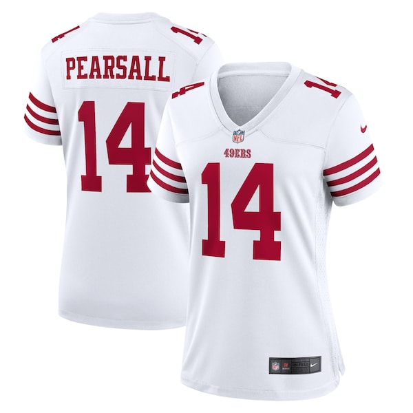 Ricky Pearsall San Francisco 49ers Nike Women's White Game Jersey -  White