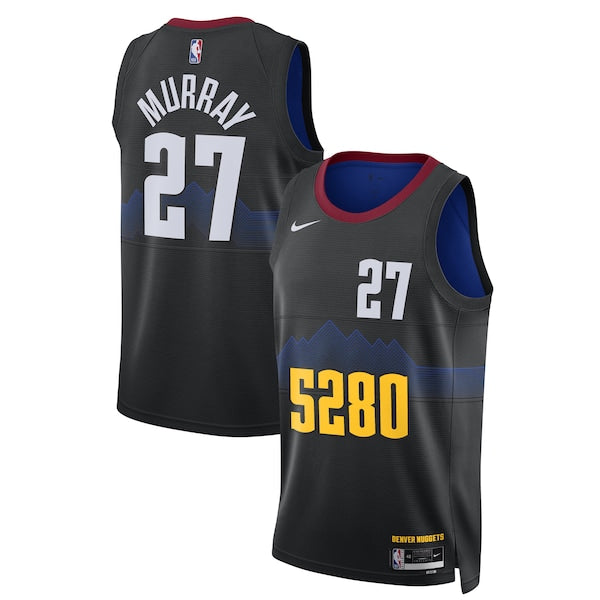 Jamal Murray Denver Nuggets Nike Unisex 2023/24 Swingman Jersey - Black - City Edition