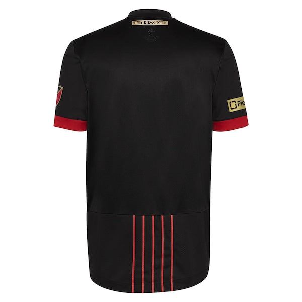 Atlanta United FC adidas 2021 The BLVCK Kit Authentic Jersey