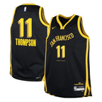 Klay Thompson Golden State Warriors Nike Youth  Swingman Replica Jersey - City Edition - Black