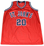 CHRIS MULLIN St. John's Red Storm Nike Replica Basketball Jersey - Red