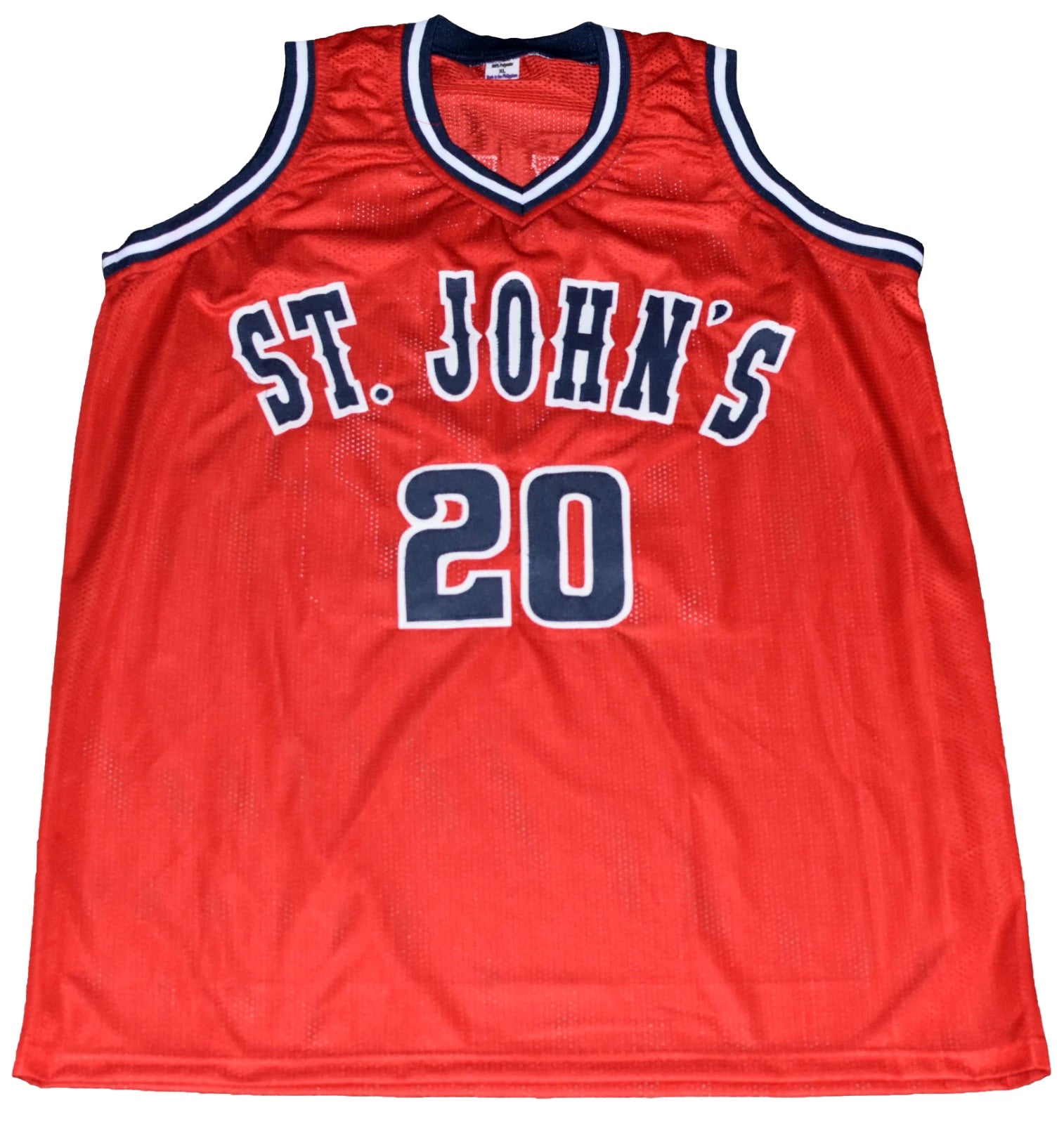 CHRIS MULLIN St. John's Red Storm Nike Replica Basketball Jersey - Red
