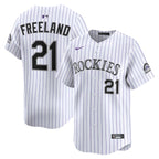 Kyle Freeland Colorado Rockies Nike Home Limited Player Jersey - White