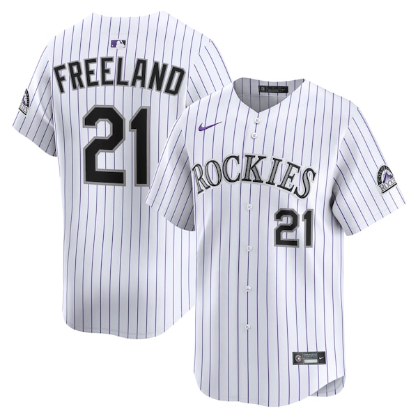 Kyle Freeland Colorado Rockies Nike Home Limited Player Jersey - White