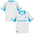 Olympique Marseille Puma 2025/26 Replica Home Jersey - White/Navy