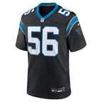 Trevin Wallace Carolina Panthers Nike  Game Jersey -  Black