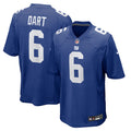 Youth Jaxson Dart New York Giants Nike 2025 NFL Draft First Round Pick  Game Jersey - Royal