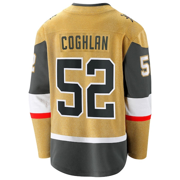 Dylan Coghlan Vegas Golden Knights  Home Breakaway Jersey - Gold