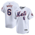 Starling Marte New York Mets Nike Home Limited Player Jersey - White