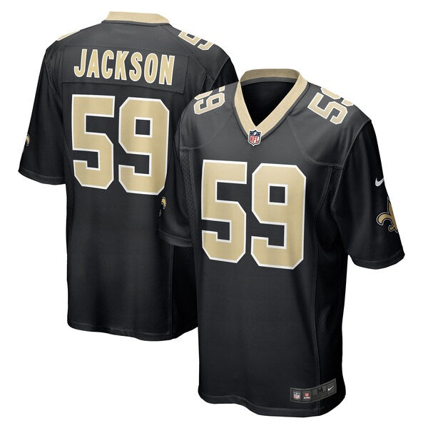Jordan Jackson New Orleans Saints Nike Game Player Jersey - Black