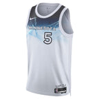 Anthony Edwards Minnesota Timberwolves Nike Unisex 2024/25 Swingman Player Jersey - City Edition - White