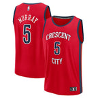 Dejounte Murray New Orleans Pelicans  Youth Fast Break Replica Player Jersey - Statement Edition - Red