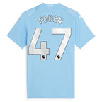Phil Foden Manchester City Puma Women's 2023/24 Home Replica Player Jersey - Sky Blue