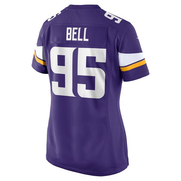 Travis Bell Minnesota Vikings Nike Women's  Game Jersey -  Purple