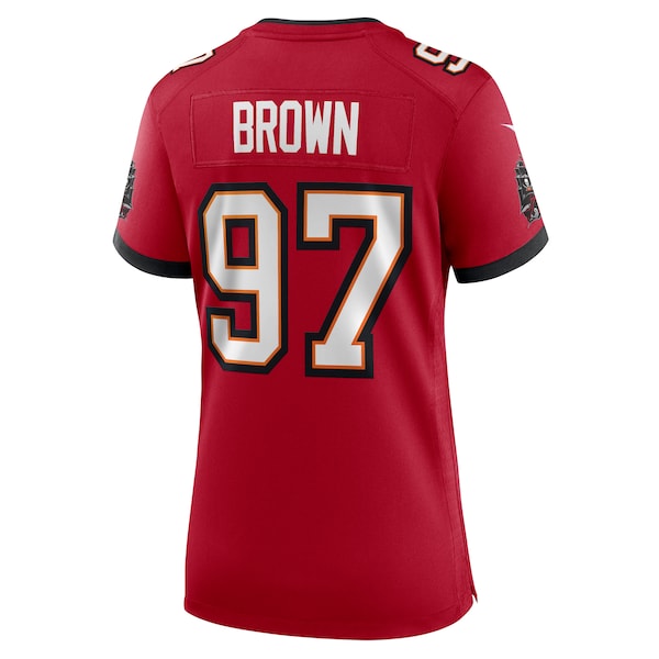 Earnest Brown IV Tampa Bay Buccaneers Nike Women's  Game Jersey -  Red
