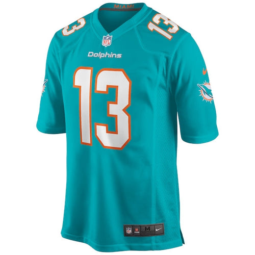 Dan Marino Miami Dolphins Nike Game Retired Player Jersey - Aqua/White