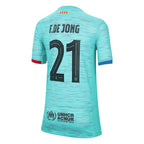 Frenkie de Jong Barcelona Nike Youth 2023/24 Third Replica Jersey - Aqua