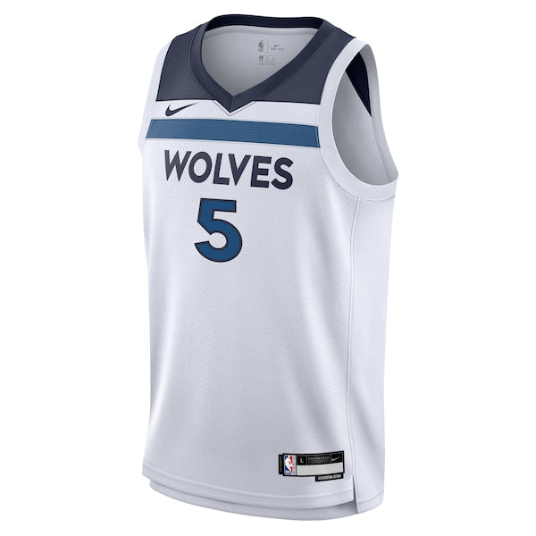 Anthony Edwards Minnesota Timberwolves Nike Youth Swingman Jersey - Association Edition - White