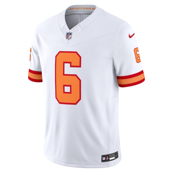Baker Mayfield '76 Tampa Bay Buccaneers Nike  Vapor F.U.S.E. Player Limited Jersey - White/Orange