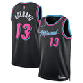 Bam Adebayo Miami Heat Nike Unisex 2025/26 Swingman Jersey - Black - City Edition