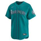 Julio Rodríguez Seattle Mariners Nike Alternate Limited Player Jersey – Aqua
