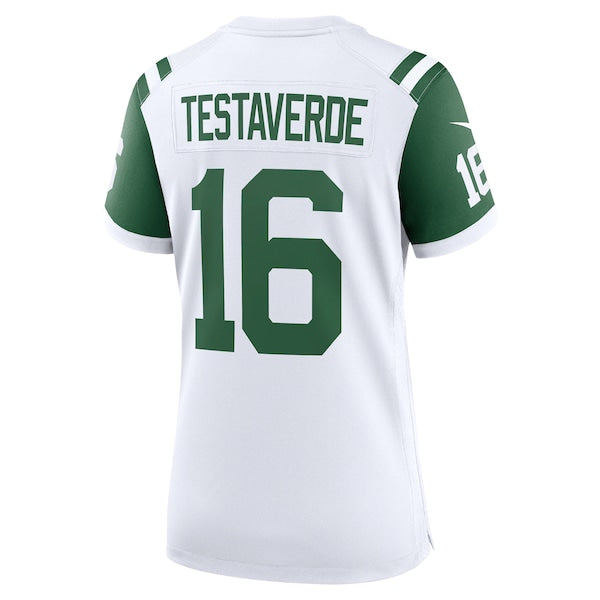 Vinny Testaverde New York Jets Nike Women's Classic Alternate Retired Player Game Jersey - White