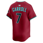 Corbin Carroll Arizona Diamondbacks Nike Alternate Limited Jersey - Red