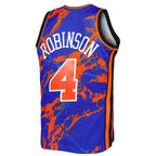 Nate Robinson New York Knicks 2005/06 Hardwood Classics Marble Swingman Jersey - Blue