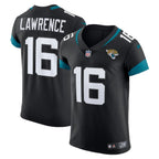 Trevor Lawrence Jacksonville Jaguars Nike Vapor Elite Jersey - Black/Teal